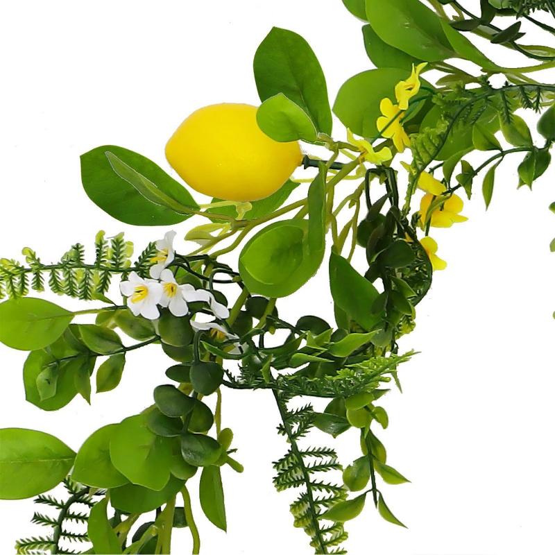 Simulated Lemon Rattan Artificial Lemon Rattan Interior Decoration Christmas Decorative Rattan.