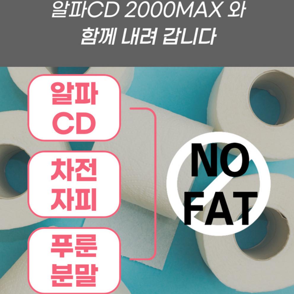 Alpha Cyclodextrin Powder Tablets, Korean MFDS Certified, with Psyllium Husk - 60 Tablets X 5 Packs