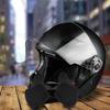 2pcs Motorcycle Helmet Ear Pads Wind Blocker Chin Strap for Biking Full Coverage Ear Protection Accessories