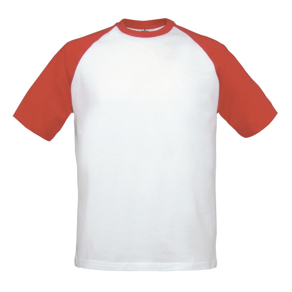 B&C Unisex Adult Baseball T-Shirt