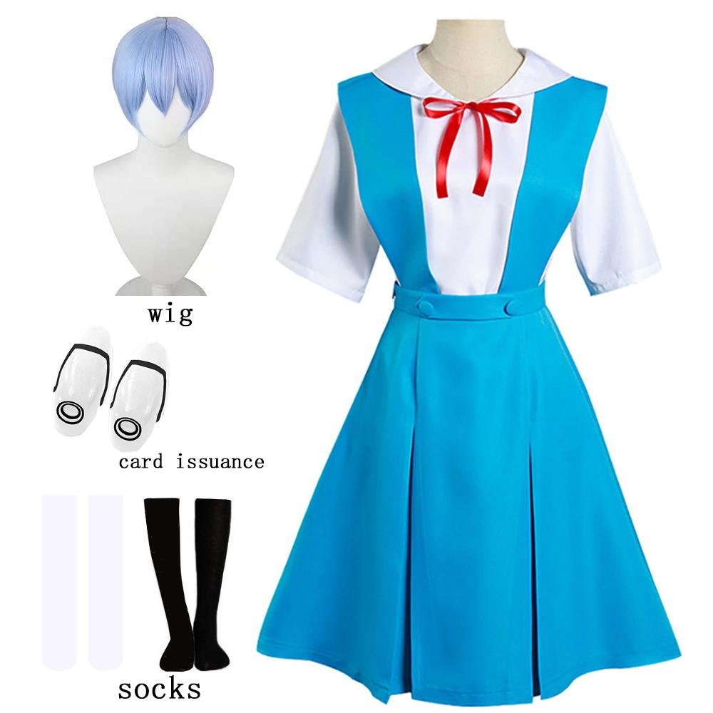 Rei Ayanami Cosplay Kostīms Asuka Langley
