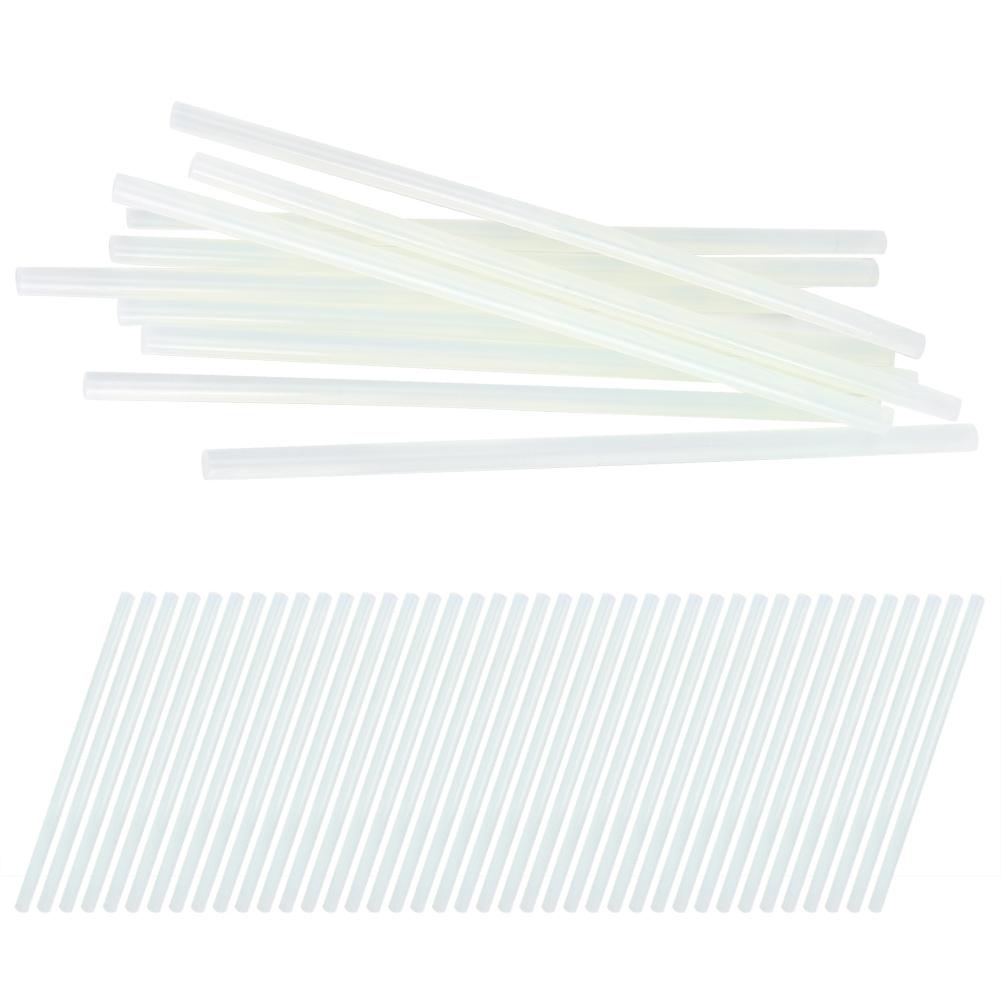 100 st 7 x 200 mm Smältlimstift Transparent DIY Hantverk Reparation Smältlimstift