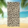 Klassiek Dierenhuid Print Strandlaken Zwembadlaken Kampeertowel Badhanddoek Deken Sneldrogend Wild Buiten Vakantie Handdoek