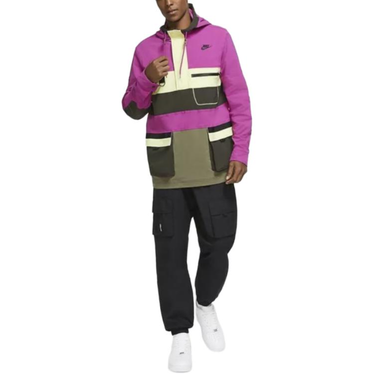 Nike Jackets Men's Multicolor Hooded Moderate Other CU4220-564