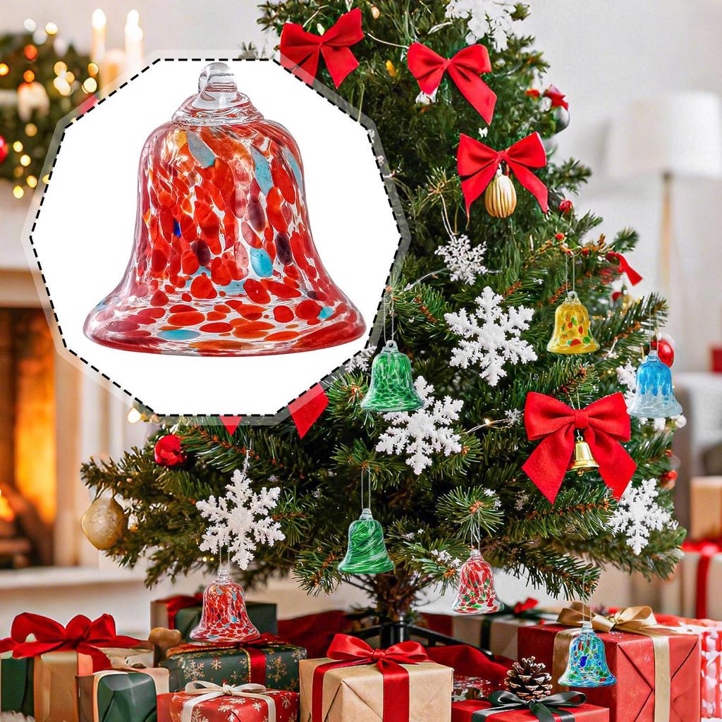 Christmas Bell Ornament Charm Pendant Tree Hanging for Door