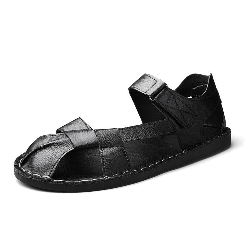 Men s Waterproof Leather Outdoor Sandals 2026 44