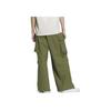 Adidas Originals Cargo Pants With French Logo Men Bottoms Deep-Olive-Green IY9496