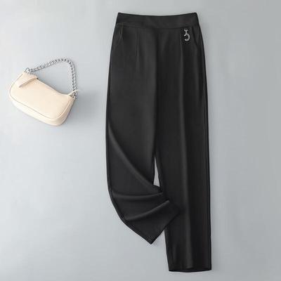 Yuzhaolin Women's High-Waist Capri Pants