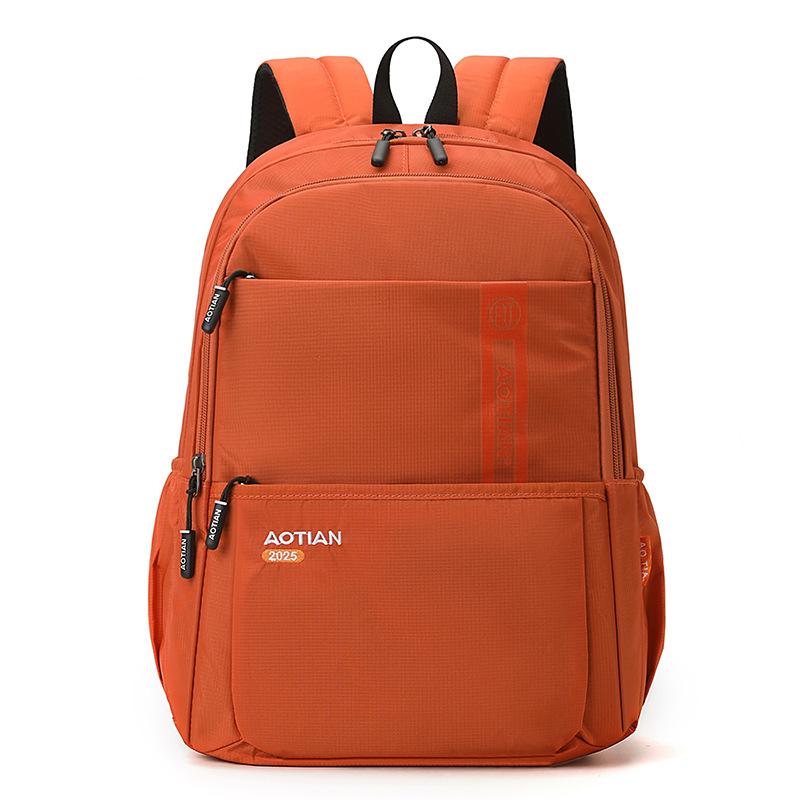 Unisex Large Capacity Backpack Lightweight Wear-resistant Oxford Travel Bag