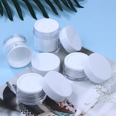 20/30/50g Refillable Cream Jars – Round Containers for Face Cream, Lotion, Body Butter, and Makeup