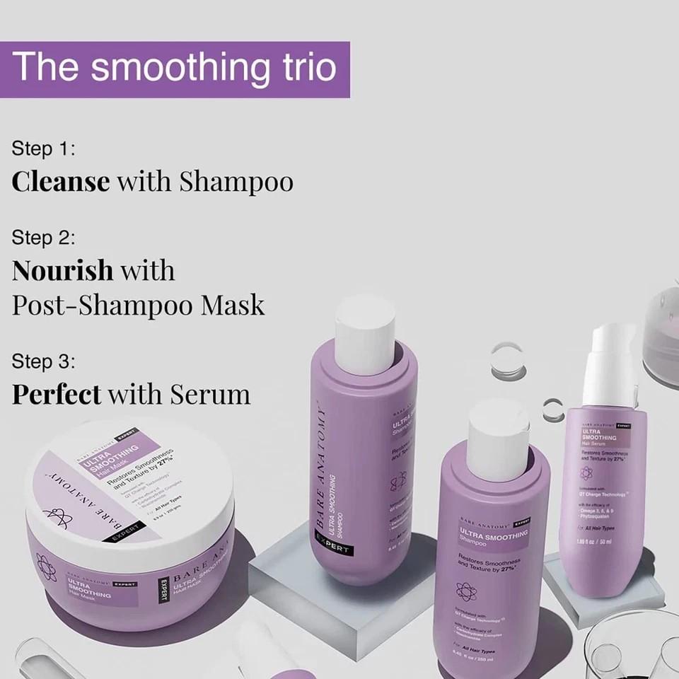 Bare Anatomy Ultra Smoothing Hair Serum voor gehydrateerd haar 50 ml
