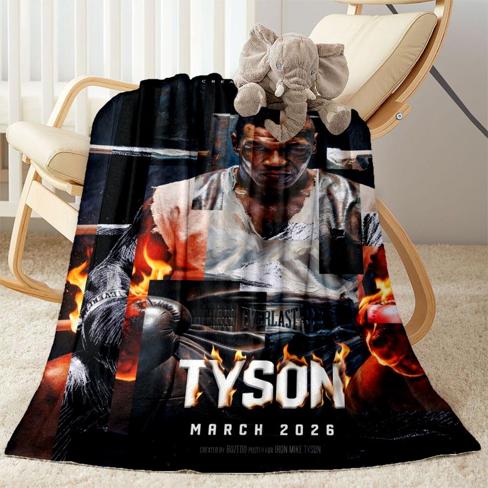 Tyson Champion Blanket Comfortable Suitable For Chair Office Chair Livingroom For All Seasons Modern Birthday Christmas Gift Blanket
