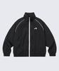 Turtleback Classic Nylon Track Jacket (Black)