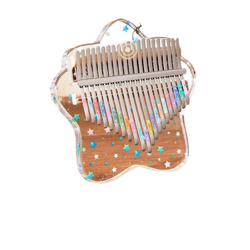 Toy Gift Finger Thumb Piano 17 Keys Kalimba Fun Finger Piano