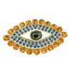Eye Brooch, Small Chest Flower, Clothing Accessory Pin, Clothing Accessory, Jewelry, for Both Men and Women.