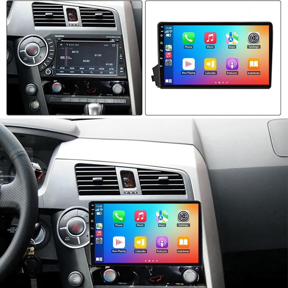 Pro SsangYong Actyon C100 2005-2011 Autorádio Android14 Hlavní jednotka Multimediální přehrávač videa Navigace GPS Stereo Bezdrátové CarPlay