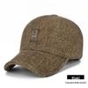 Men's Winter Ear Protection Duckbill Cap - Thick Velvet Warm Baseball Hat for Seniors