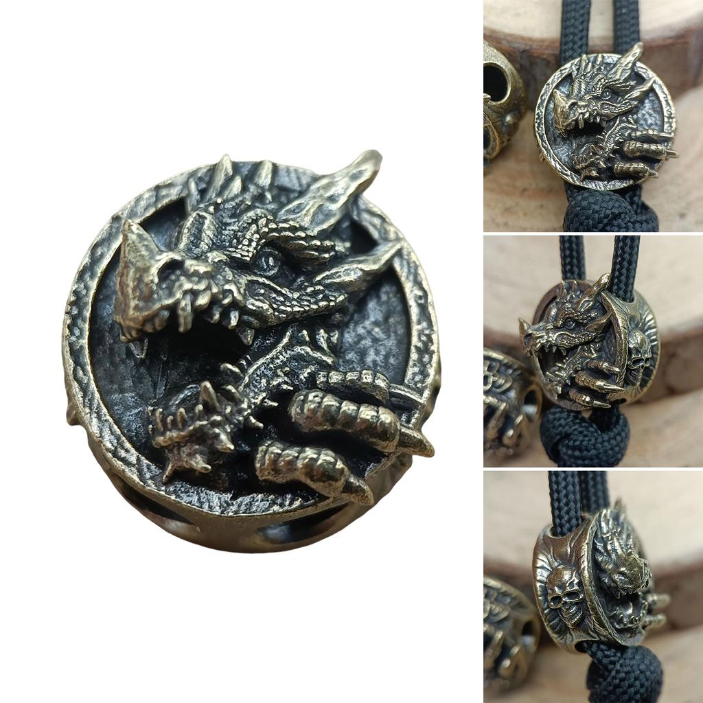 Vielseitiger Messing Drachen Anhänger Messing Drachen Anhänger Schmuck Handwerkzeug Für Outdoor-Enthusiasten Und DIY-Liebhaber