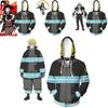 Anime Enn Enn No Shouboutai Fire Force sweat à capuche Firesoldier veste manteau Costumes