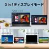 FHD 1920x1200 IPS Taşınabilir Mobil Monitör, USB ve Hoparlörlü, Ras ve Stand için, 10.1 İnç HDMI, C Tipi C, Dahili Dizüstü Bilgisayarlar, PC'ler, PS4/5, Pi, HDR,