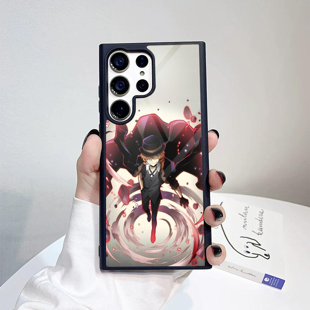 Bungo Stray Dogs Phone Case For Samsung Galaxy S26 S25 S24 S23 S22 S21 S20 FE Edge Pro Plus Ultra PC+TPU Cover