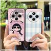 Back Cover Shockproof Phone Case For Redmi A4 5G Full wrap Animals Durable Anti-dust Fashion Design Silicone Graffiti