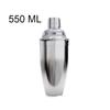 Stainless Steel Liquor Cocktail Shaker Bar Wine Mixer Set Bartender Cocktail Hand Shaker Tool Kit Bar Tool with Holder