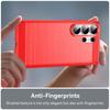 For Samsung Galaxy S26 Ultra Case Protective Phone Cover Carbon Fiber Texture Brushed