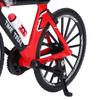 Finger Mountain Bike Alloy Mini Bicycle Model for Home Desk Workplace Office Decoration GiftsRed