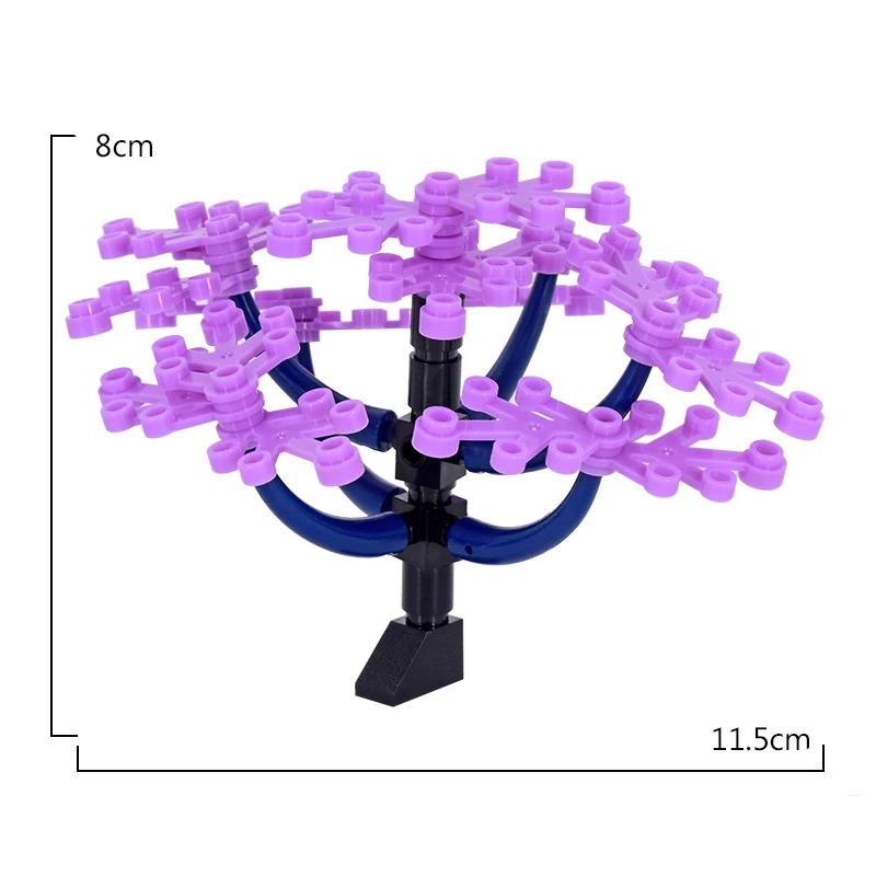 MOC Creative Expert Ideas City Plant Tree Arbor Forest Model Building Blocks DIY Assemble Bricks Toys for Children gifts