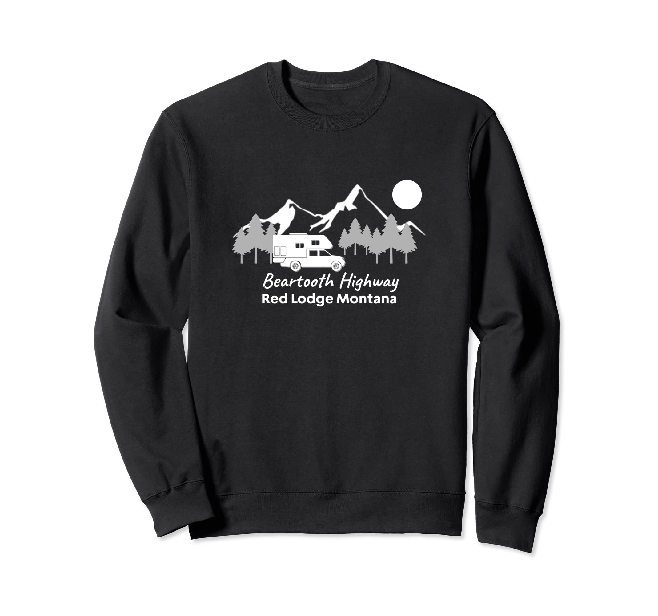 

Beartooth Highway Red Lodge Montana | Truck Camper Sweatshirt