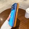 Applicable to iPhone17promax mobile phone case, thin ring magnetic attraction contrasting color, Apple 16 advanced sense 15 anti-drop protective case