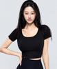 Pijikeolgameoncheu P5083 Women'S Soft Ribbed Slim Short Sleeve [4 Colors]