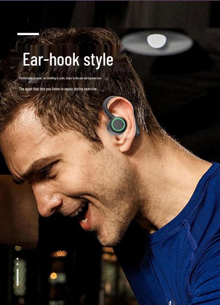2026 High-End Wireless Bluetooth Earbuds: Over-Ear, Hi-Fi Sound, Comfortable Long Wear, Extended Battery Life