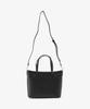 Afternoon Tea Living JB22 Lightweight Synthetic Leather Shoulder Bag, Black  iPad Storage, 2-Way Compatible  Perfect for Commuting, School, and