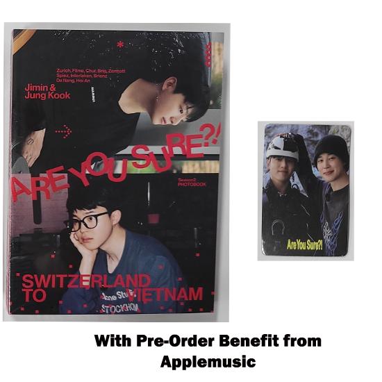 BTS Jimin x Jung Kook Are You Sure?! Season2 PHOTOBOOK