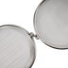 Stainless Steel Hand Roasting Rack with Wooden Handle, Round, 14cm Diameter, for Home Use