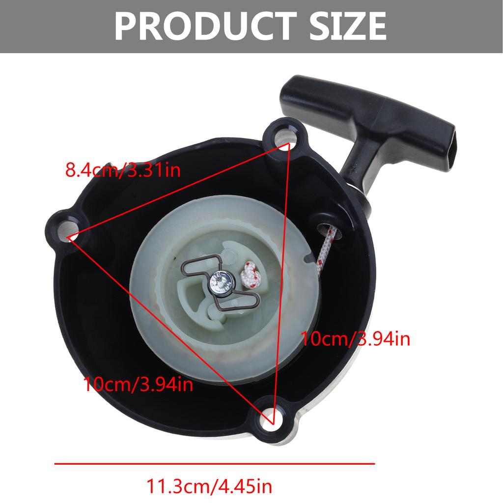 Recoil Pullstart Starter Fit for BR430 BR450 SR430 SR450 SR450-Z BR600 Replace Recoil Pull Pulley Starter Rebuild Kit