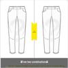 Men's 2024 Spring/Autumn Loose Straight Jeans, Trendy Casual Nine-Point Harem Pants