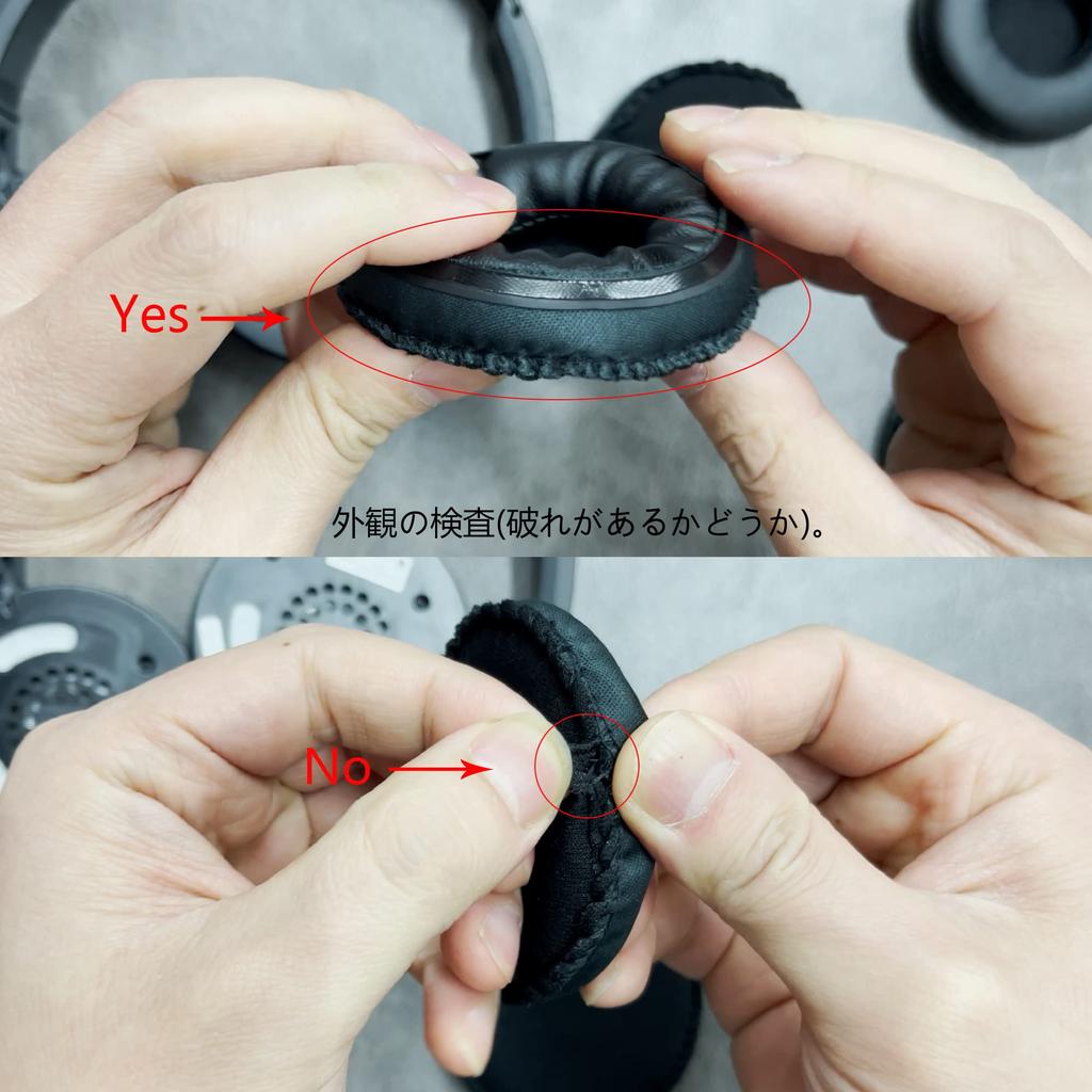 Pack of 2 JHZZWJ 95mm Ear Ear Compatible Replacement Pads (9.5cm) 3.74inch Pads, Cushions,