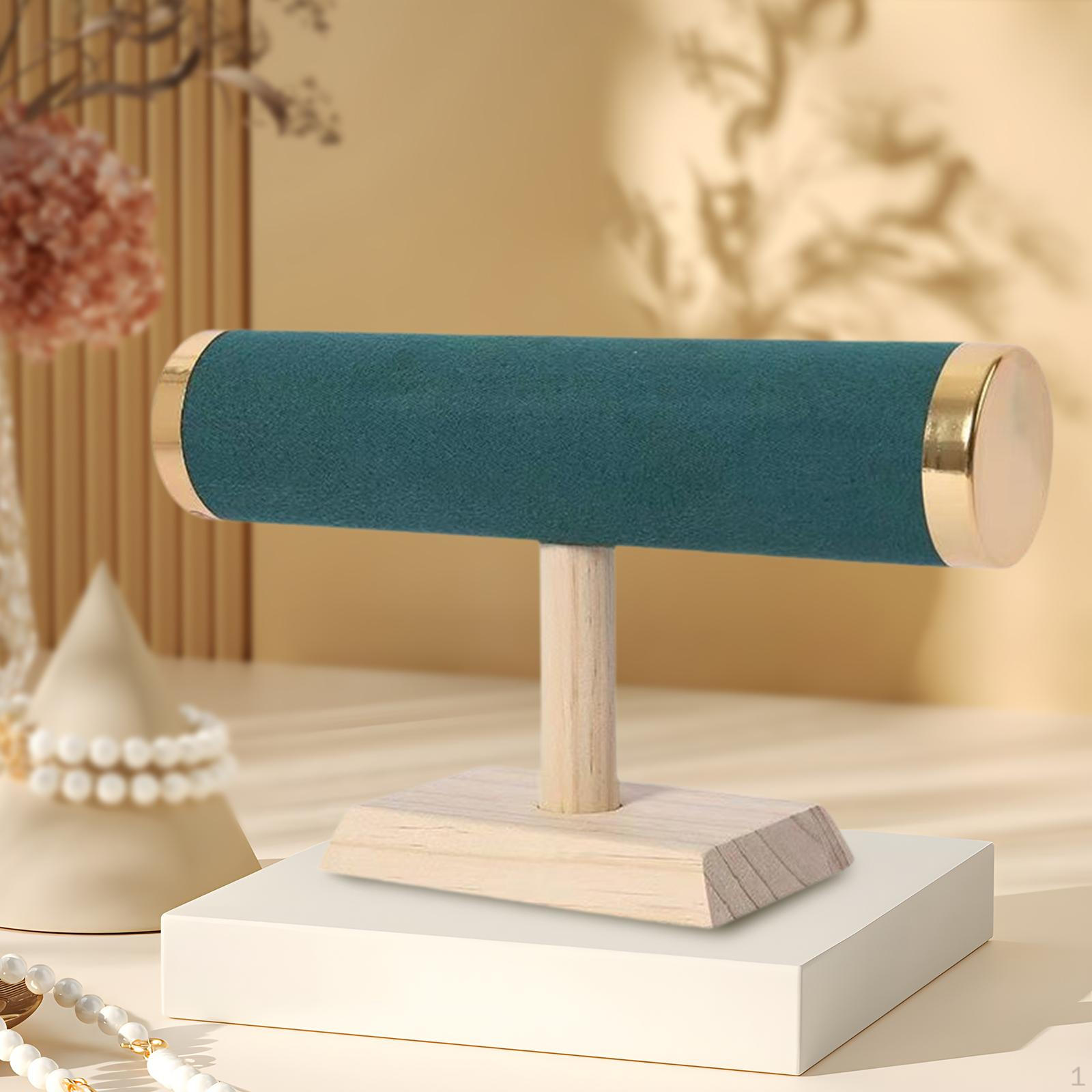 

Подставка для браслетов, держатель-органайзер для браслетов, витрина, домашняя организация хранения green Flannel