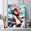 Sakura Haruno cartoon Pattern  3pcs 100% Round Full Drill 5D DIY Diamond Painting Embroidery Cross Stitch Rhinestone Décor