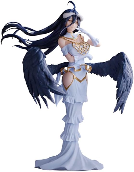 Albedo Figure, Pure White Devil Costume Ver. Overlord Official, Approx. 20cm
