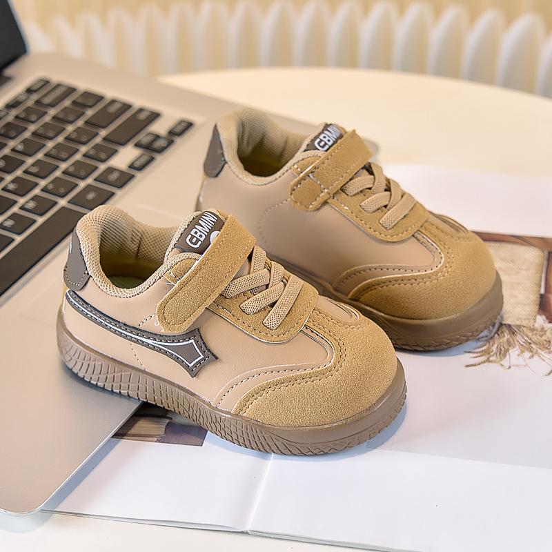Baby shoes, new autumn sports shoes1-6Toddler shoes for girls and boys, leather sneakers