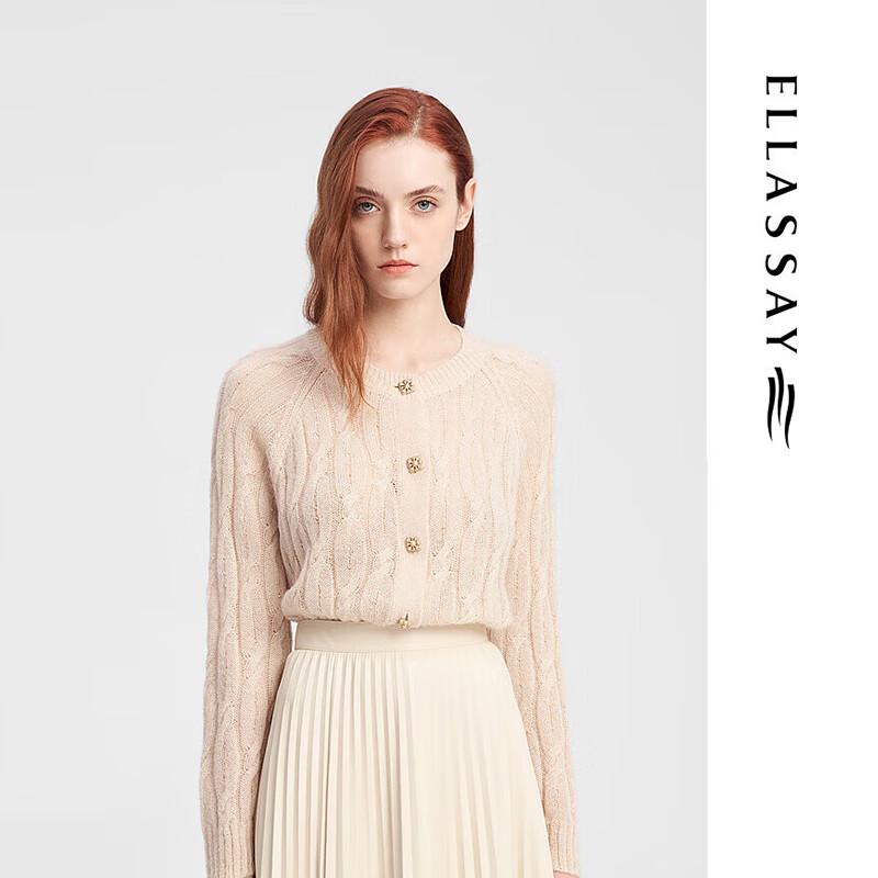 ELLASSAY Women's Mohair Blend Knit Sweater