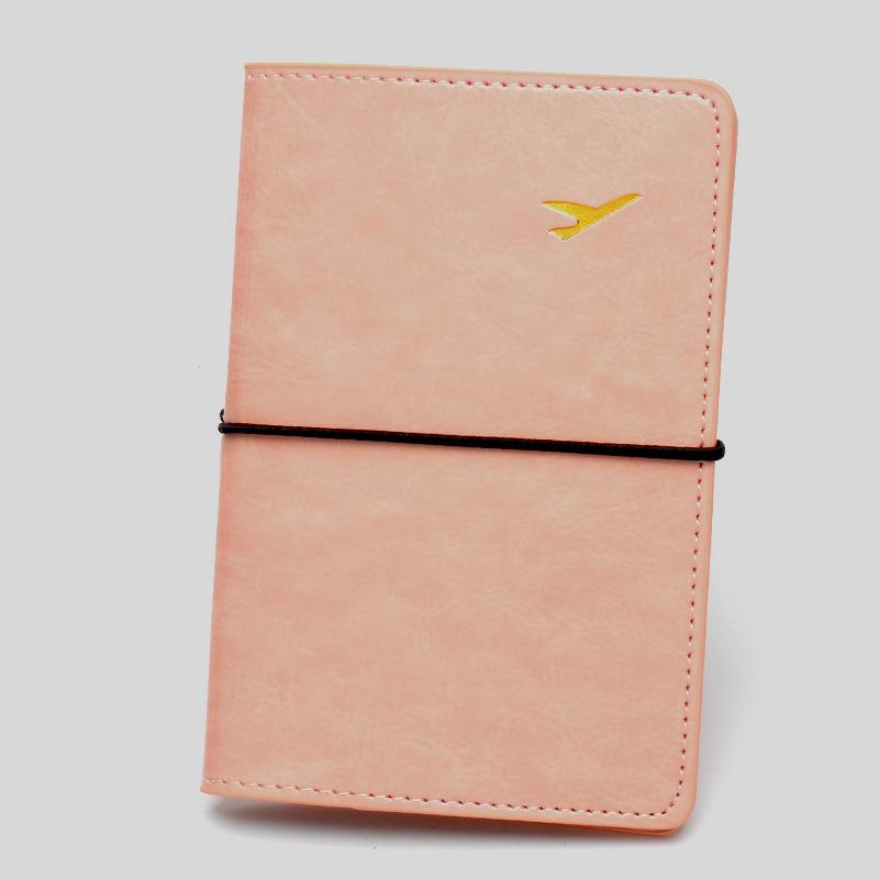 

Ultra Lightweight Flight Passport Cover Elastic Band Passport Case Strap Ticket Holder Id Card Holders Leather Passport Holder