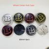 4 Tapacubos Centrales de Rueda de 68 mm para BRABUS smart 5 3 1 CLS CLS V G350 W213 W204 W464 G63 G65 G500 W205 W253 Emblema Insignia
