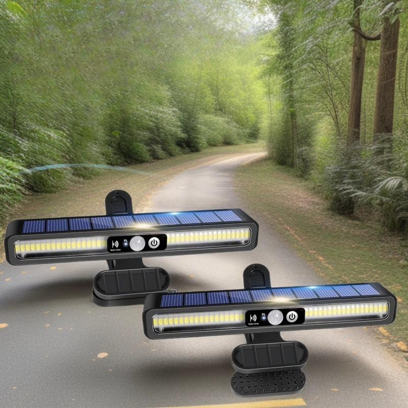 Outdoor Waterproof LED Lamp - Home Use Solar Clip-on Ultra-bright Human Body and Garden Sensor Lamp - Camping Lamp