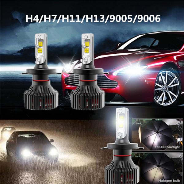 2 PCS CREE 9003 H4 20000LM 180W LED Car Headlight Kit High//Lo Turbo Light Bulbs