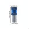 Drill to Screwdriver Adapter InstantRelease Hex Shank with 10mm Thread Knurled Bit